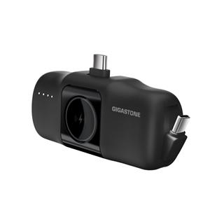 GIGASTONE USB-C直插式口袋磁吸行動電源 5000mAh(黑色)