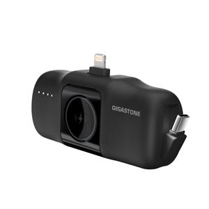 GIGASTONE Lightning直插式口袋磁吸行動電源 5000mAh(黑色)