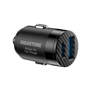 GIGASTONE 65W 雙孔車用充電器(PC-6500B)