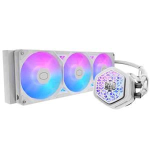 酷碼Cooler Master ML 360 Atmos II VRM Fan ARGB 白色版 水冷散熱器