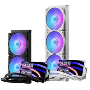 酷碼Cooler Master ML 240 Core LCD 6吋螢幕 ARGB 水冷散熱器