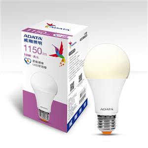 威剛照明 10W  LED球泡燈-黃光