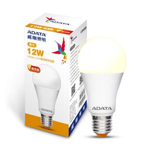 威剛照明 12W 高效能LED(135lmW)球泡燈-黃光