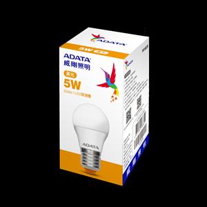 威剛照明 5W 高效能LED球泡燈-黃光