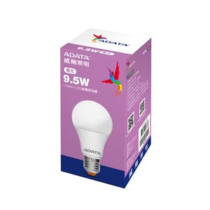 威剛照明 9.5W省電版LED球泡燈泡燈-黃光