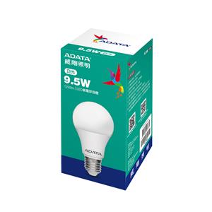 威剛照明 9.5W省電版LED球泡燈泡燈-白光