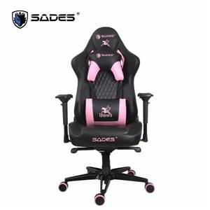 賽德斯 SADES Unicorn 獨角獸-黑/玫瑰粉 人體工學電競椅