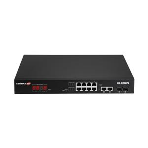 EDIMAX GS-5210PL PoE+長距離12埠Gigabit 智慧型網路交換器