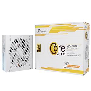 海韻Seasonic ATX3 CORE GX-750W 白色 金牌全模組 電源供應器