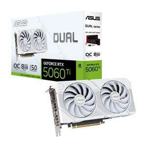 華碩ASUS DUAL-RTX5060TI-O8G-WHITE 顯示卡