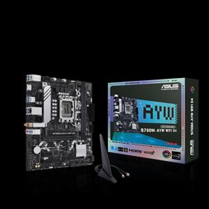 華碩ASUS B760M-AYW WIFI D4 INTEL主機板