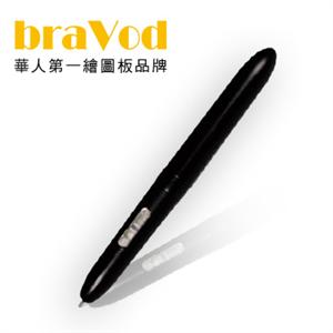 braVod PWT-108B無線手寫板(黑) 專用數位電池筆