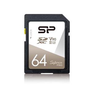 SP廣穎 SDXC UHS - II U3 V90 64G記憶卡
