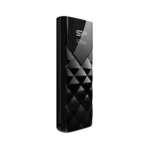 SP 廣穎 B03 128G 鑽石刻紋USB3.2隨身碟(黑)