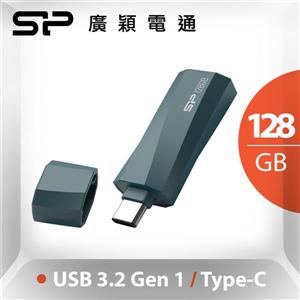 SP 廣穎 C07 128G Type-C USB3.2 隨身碟 (深藍)