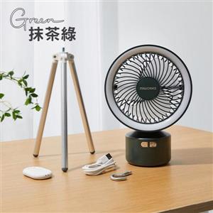 米沃miworks 露營 Cool炫風 室內戶外多功能涼感風扇-抹茶綠