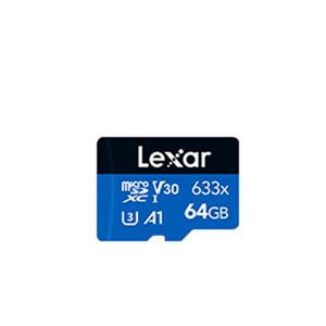 Lexar 雷克沙 633x microSDXC UHS-I A1 U3 64G記憶卡