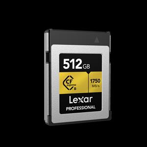 Lexar 雷克沙 Professional CFexpress Type B Gold Series 512G記憶卡