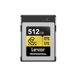Lexar 雷克沙 Cfexpress 4.0 Type B Gold Series 512G記憶卡