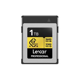 Lexar 雷克沙 Cfexpress 4.0 Type B Gold Series 1TB 記憶卡