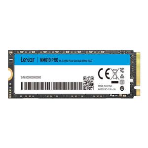 Lexar 雷克沙 NM610 PRO M.2 2280 PCle Gen3 NVMe  500GB 固態硬碟