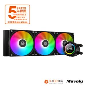 松聖ID COOLING SL360 XE LCD 一體式 CPU水冷散熱器