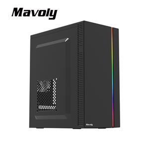 松聖 Mavoly CHERRY M-ATX機殼【黑】