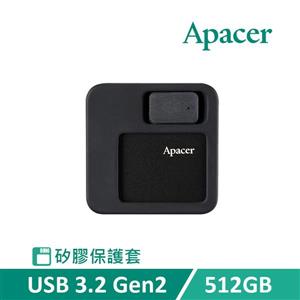 宇瞻 Apacer AS714 512GB USB3.2 Gen2 TYPE-C 可攜式SSD
