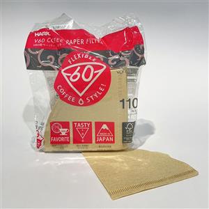 【海倫咖啡】日本 HARIO V60錐型無漂白咖啡濾紙01（100入/包）