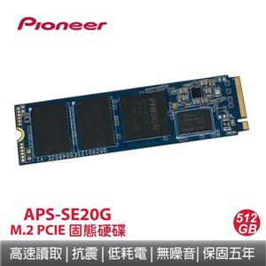 先鋒 Pioneer APS - SE20G - 512GB 固態硬碟(M . 2 PCIE)(五年保)