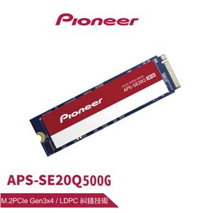 先鋒 Pioneer APS - SE20Q - 500 500GB固態硬碟(M . 2 PCIE)(五年保)