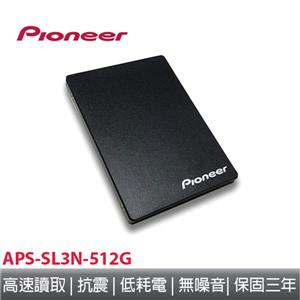 先鋒 Pioneer APS - SL3N - 512GB SSD 2 . 5吋固態硬碟
