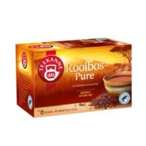 【德國TEEKANNE 恬康樂】熱泡系列 Rooibos Pure 經典原味博士茶 雨林聯盟認證