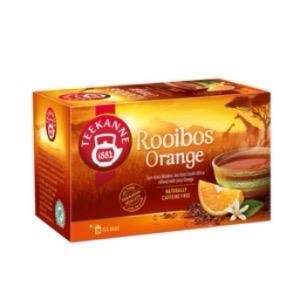 【德國TEEKANNE 恬康樂】熱泡系列 Rooibos Orange 香橙風味博士茶 雨林聯盟認證