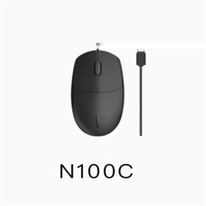 雷柏Rapoo N100C有線光學滑鼠