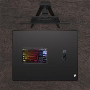 海盜船Corsair MM 2XL防磨損布面滑鼠墊  黑 930x400mm