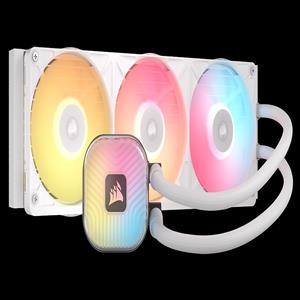 海盜船Corsair 二代 iCUE LINK TITAN  360 RX ARGB CPU水冷散熱器【白】