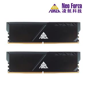 Neo Forza 凌航 TRINITY DDR5 6000 32G(16G * 2)電競超頻記憶體(黑色)CL40