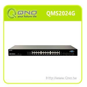 QNO QMS2024G 24+4埠 Giga網管型交換器