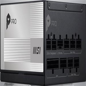 微星MSI PRO A1000PL PCIE5 白金電源供應器