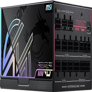 微星MSI MPG Ai1300TS PCIE5 鈦金電源供應器