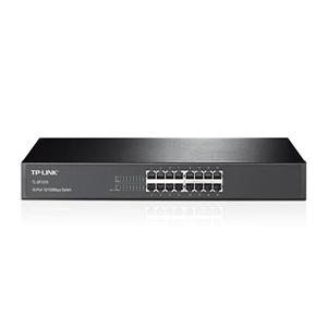 TP-LINK TL-SF1016 16 埠 10/100Mbps 機架裝載交換器 版本:13