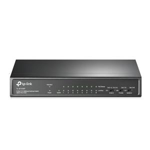 TP-LINK TL-SF1009P(UN)版本:6.4 9埠10/100Mbps桌上型交換器(含8埠PoE+)(商用)
