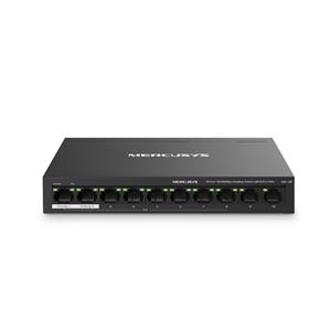 MERCUSYS MS110P(UN) 版本:1.0 10埠10/100Mbps桌上型交換器(含8埠PoE+) (商用)