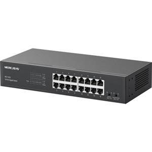 MERCUSYS MS116GS(UN) 版本:1.0 16埠10/100/1000Mbps桌上型交換器