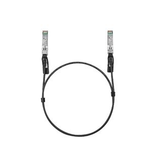 TP-LINK SM5220-1M(UN)版本:2.0 Omada 1 公尺 10G SFP+ DAC 直連電纜(商用)