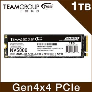 Team 十銓NV5000 1TB M.2 PCIe 4.0 SSD 固態硬碟