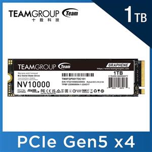 Team 十銓NV10000 1TB M.2 PCIe 5.0 SSD 固態硬碟