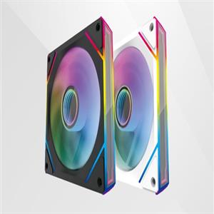 振華AURACOOL  12公分正向黑色 ARGB無限鏡風扇