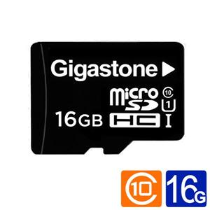 Gigastone microSDHC UHS-I U1 16G記憶卡(附轉卡)